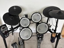 Roland TD-11KV Electronic Drum Kit with Mesh Heads and Stool