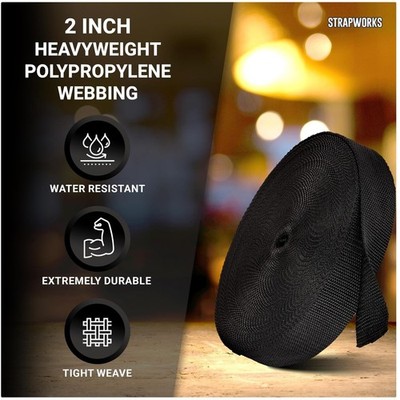 Durable Polypropylene Webbing - Water Resistant & Fade Proof