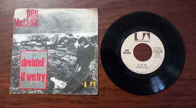 3988 45 GIRI DON McLEAN - DREIDEL 1973 UA35481 ITALY VG/VG