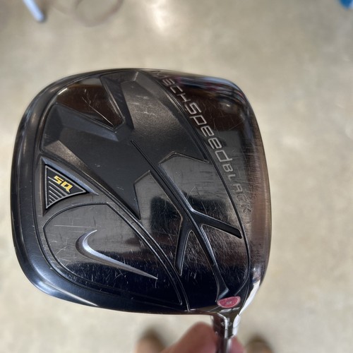 Nike SQ Machspeed Black STR8-Fit Driver 9.5 Regular S Flex 50g. 47”