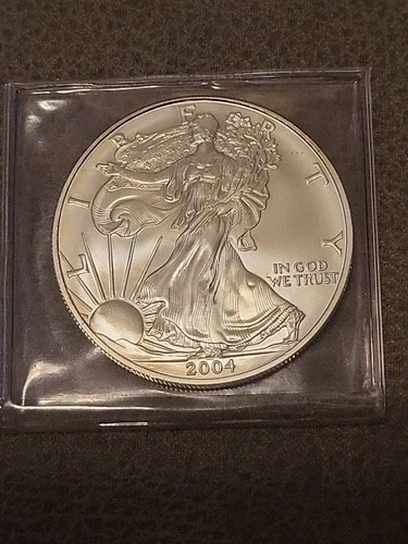 2004 1 oz Silver American Eagle (Brilliant Uncirculated)