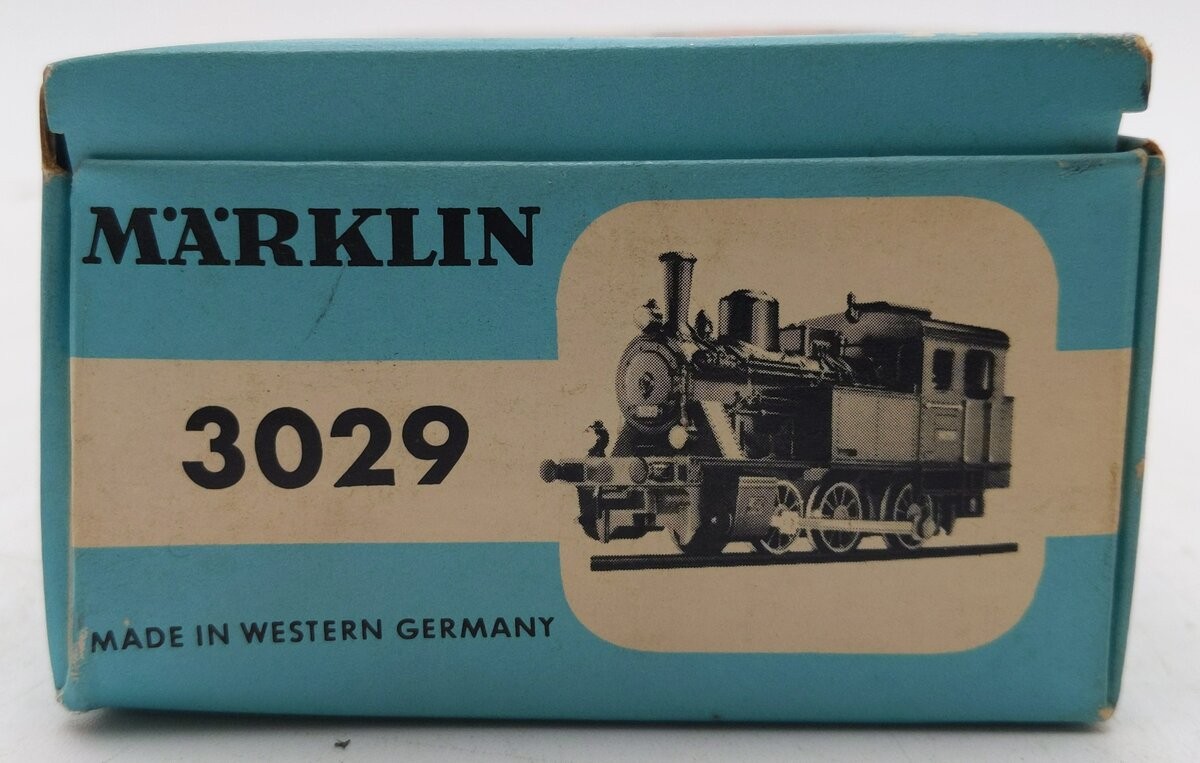 Märklin 3029 H0 Steam Locomotive Tender Black Tested for