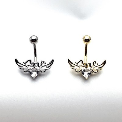 Fashion Sexy Piercing Navel Nail Body Jewelry Stainless Steel Belly Button Rings