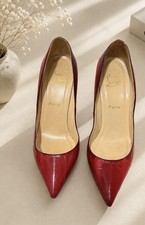 Christian Louboutin Pumps Lackleder Rot