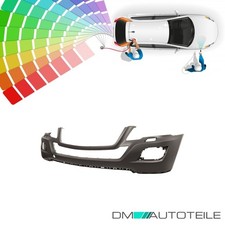 Lackiert Stoßstange vorne SRA passt für Mercedes M-Klasse (W164) Mopf 08-11
