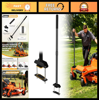Adjustable Mower Mount Assist Handle - Zero Turn Grab Bar, Support Grip Tool, Fi