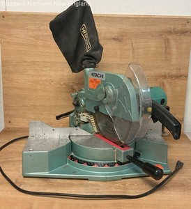 Hitachi C10FC Compound Miter Saw Power Tool Bundle Untested Parts Repair