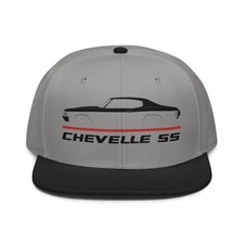 For Chevelle SS 1970 Fans Cap Big Block Snapback Hat Birthday Gift Racing Unisex