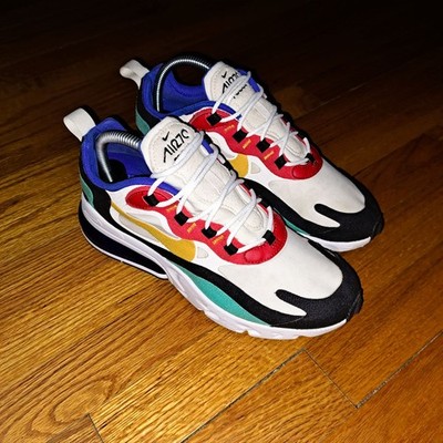 Nike Boys Size 6Y Air Max 270 React Bauhaus 2019  Womens 7.5 Running Shoes EUC