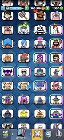 CR 65 LVL | 47 MAXED CARDS | 10K+ Trophies | 360K+ GOLD | CHEAP