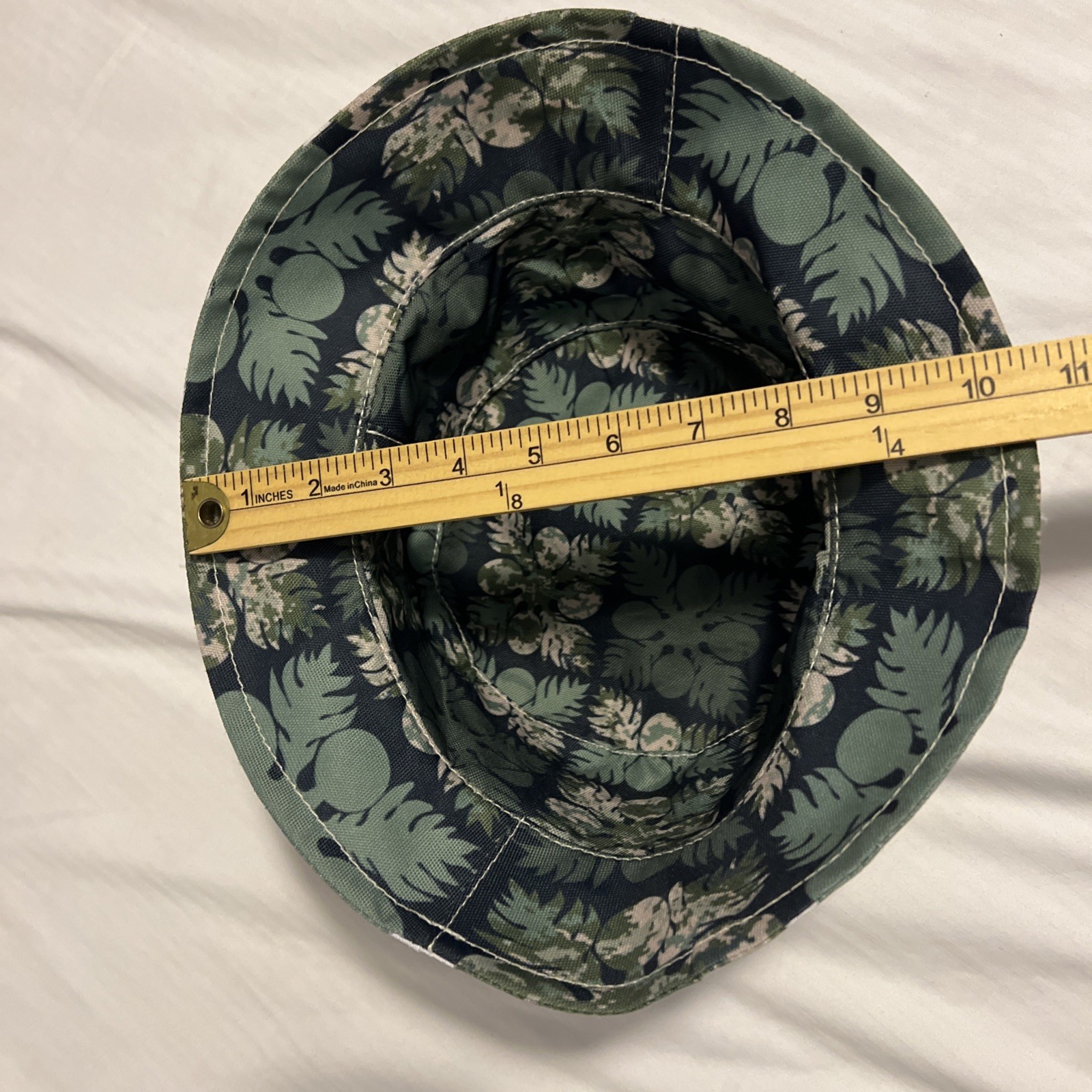Hawaiian Bucket Hat Quilt Pattern Reversible Gree… - image 10