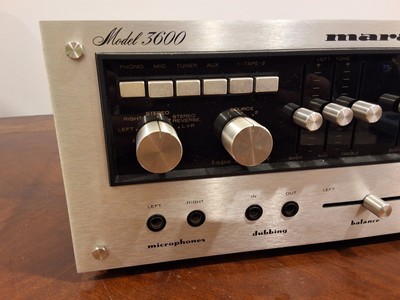 Marantz 3600 Vintage PreAmp Control Stereo Console Made In USA