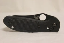Benchmade 555 154cm Mel Pardue Griptilian Black Folding Knife ENGRAVED F4B10