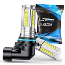 H10 9145 Led Fog Light Bulbs, 12,000 LM 360  Illumination White H10/9145/9140