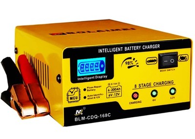 6v And 12v Car Battery Charger 15a Smart Battery Trickle Charger Maintainer Puls