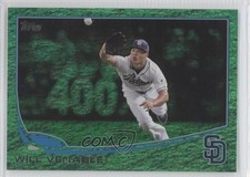 2013 Topps Emerald Foil Will Venable #225 0a1