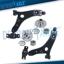 Front Wheel Bearing Hub Lower Control Arm w/ ...