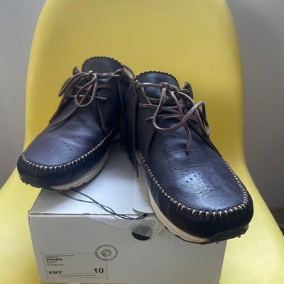 Visvim FBT Men 10 US Leather Sneakers , Soles Partly Detached