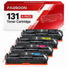 4PK 131 High Yield Toner Cartridge Set for LBP7110CW MF624CW MF628CW MF8280Cw