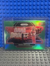 2022 Panini Prizm WWE Green Prizm #1 Dana Brooke  - NM