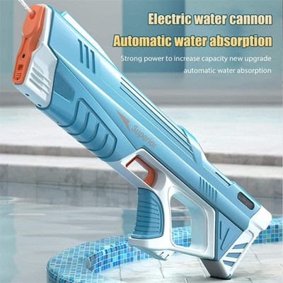 Summer Full Automatic Electric Water Gun Toy Induction Water Absorbing High-Tech