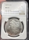 1879 S Morgan Silver Dollar NGC MS 61