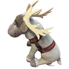 Disney Frozen SVEN Plush Stuffed Animal Reindeer Moose Soft Nice Condition 15" 