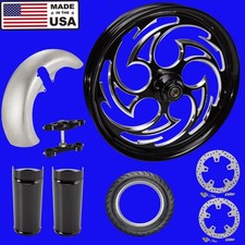 Harley Davidson Touring 21" Fat Front Tire Kit " Predator " Made in the USA