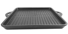 Grillplatte Guss Universal f&uuml;r einflammige Kartuschen Kocher + Rocket Stove 22cm