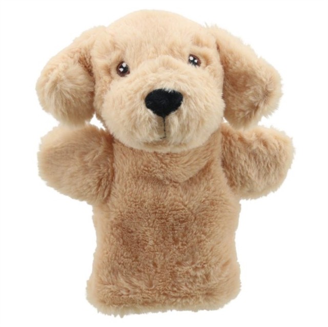 Yellow Labrador puppet Yellow Lab hand puppet Labradors plush puppets Dog Puppy - Image 2