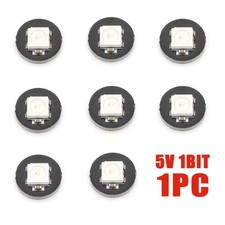 1PC 5V 1Bit WS2812 5050 RGB LED Ring Lamp Light Integrated Drivers For Arduino