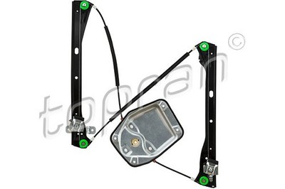 Front Right Topran 114 652 Window Regulator for VW
