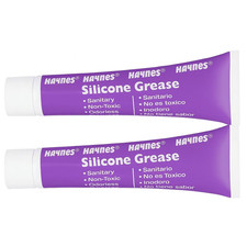 Haynes Silicone Grease 2 Pack Food Grade O Ring Lubricant for Scuba Valves Seals