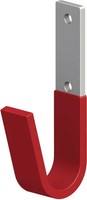 Alfer Unihaken Gummiert T 3,5 X H 8,2 Cm, Stahl Verzinkt Haken Universalhaken