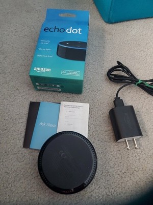 Amazon Echo Dot 2nd Generation 2017 Voice Control Smart Home System Open Box