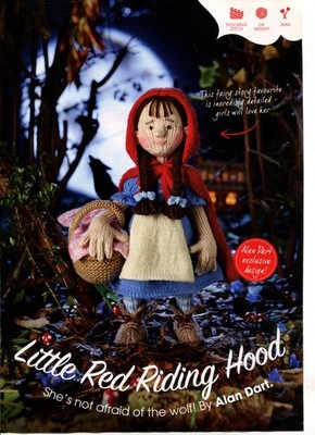 Alan Dart Knitting Pattern Little Red Riding Hood - Simply  Magazine Pullout