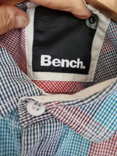 Herren Kurzarmhemd, L, Bench, Kariert - Bild 2 von 2