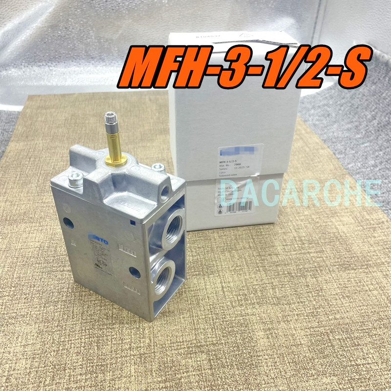 NEW 1pc FESTO MFH-3-1/2-S 7960 Pneumatic Solenoid Valve MFH31/2S Fast Delivery