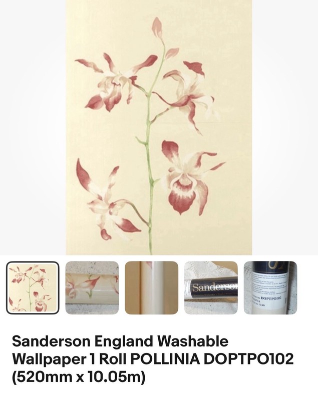 Sanderson Wallpaper Pollinia