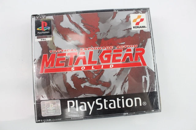 Lot 7 Metal Gear Solid Black Label Boxed w/ Manual & Silent Hill Demo