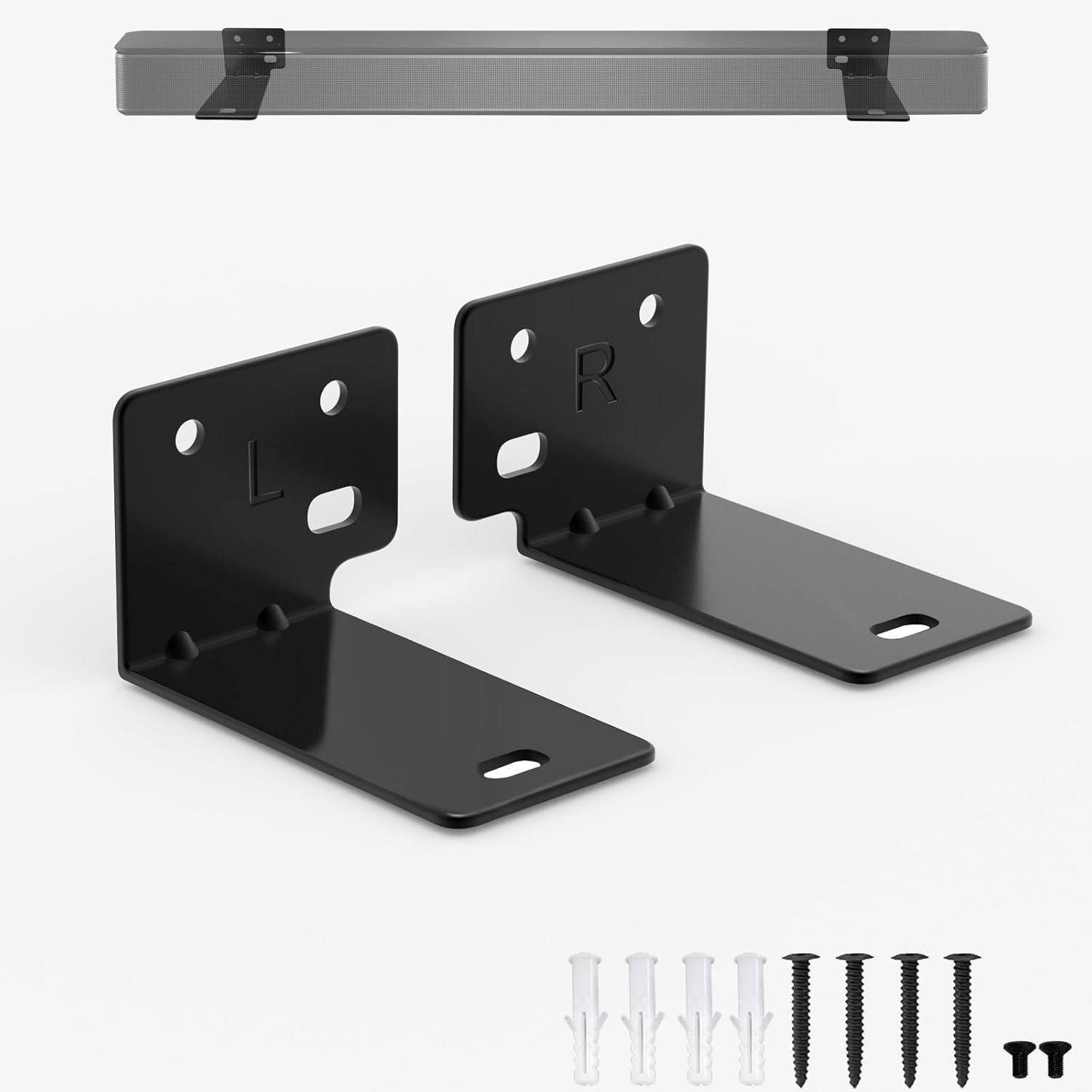Soundbar Wall Mount for Bose 300 500 600 700 850 900 950 Series with Mounting Br
