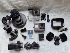 GoPro HERO6 Black Action Camera 4K HD + Waterproof Housing + GoPro Suction Cup