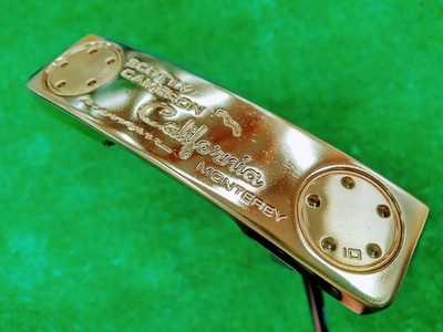 MINT SCOTTY CAMERON California MONTEREY Gold IP 33.25in PT MC