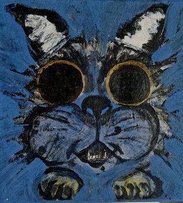 'Meere Tranceequat' Maciej Ewaryst Opalinski. Original Acryl Gemälde. Signiert.