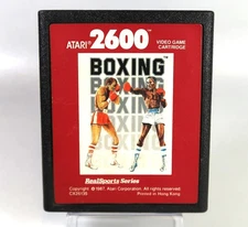 Atari 2600: RealSports BOXING Cartridge - Tested & WORKS!