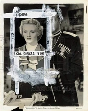 1940 Press Photo Actress Ilona Massey in a scene from "Balalaika" - pip30336