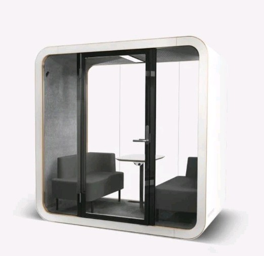 Framery Soundproof Office Pod Booth Meeting with Built In AC Fan And Lighting 
