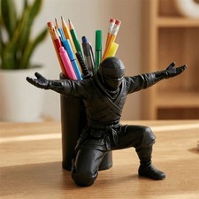 Plastic Ninja Warrior Pen Holder Stable Ninja...