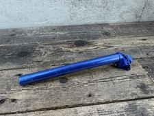 Bmx Blue Seat Post 25.4 1 For Railed Seat