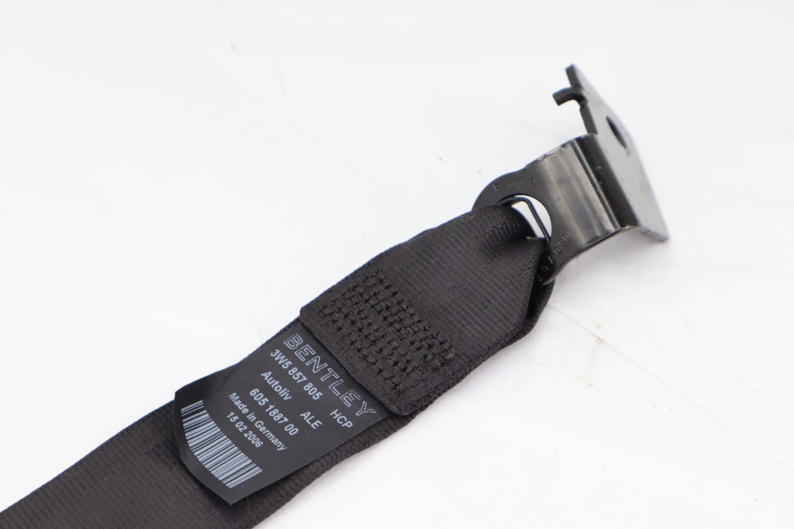 ✅ 2006-2012 BENTLEY CONTINENTAL OEM LEFT REAR SEAT BELT RETRACTOR 3W5857805